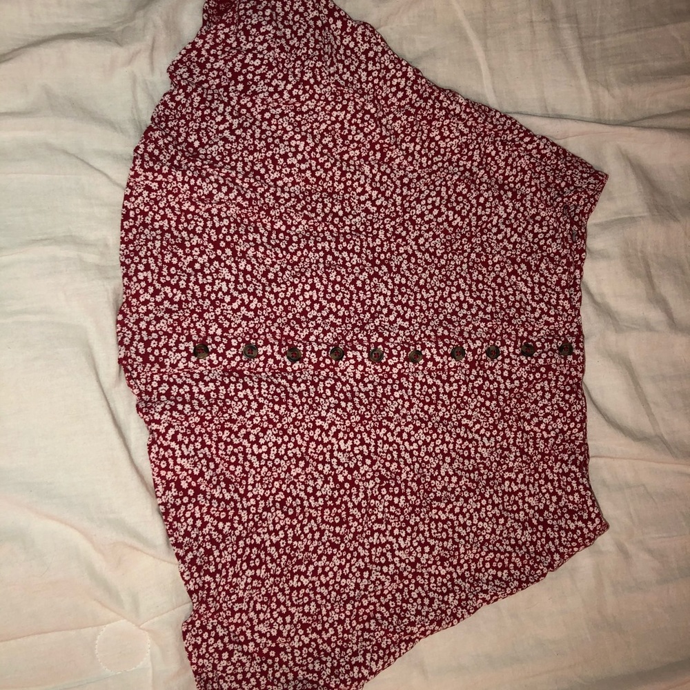 Red and White Skirt!